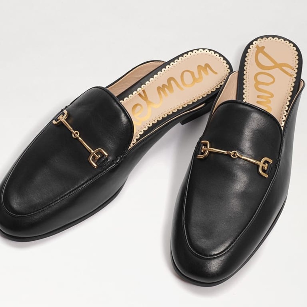 Sam Edelman Linnie Bit Mule Black Leather - Picture 2 of 8